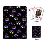 Wallpaper Pattern Rainbow Playing Cards Single Design (Rectangle)