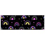 Wallpaper Pattern Rainbow Banner and Sign 9  x 3 