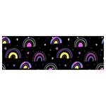 Wallpaper Pattern Rainbow Banner and Sign 12  x 4 