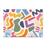 Abstract Pattern Background Sticker A4 (10 pack)