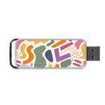 Abstract Pattern Background Portable USB Flash (Two Sides)