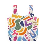 Abstract Pattern Background Full Print Recycle Bag (M)