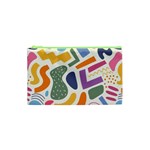 Abstract Pattern Background Cosmetic Bag (XS)