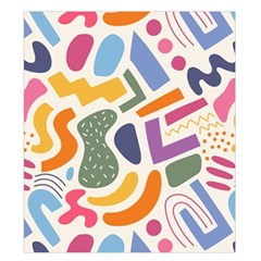 Abstract Pattern Background Duvet Cover Double Side (King Size) from UrbanLoad.com Back
