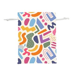 Abstract Pattern Background Lightweight Drawstring Pouch (S) from UrbanLoad.com Front