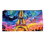 Eiffel Tower Starry Night Print Van Gogh Pencil Case