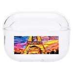 Eiffel Tower Starry Night Print Van Gogh Hard PC AirPods Pro Case