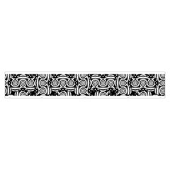 Ethnic symbols motif black and white pattern Make Up Case (Medium) from UrbanLoad.com Zipper Back