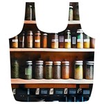 Alcohol Apothecary Book Cover Booze Bottles Gothic Magic Medicine Oils Ornate Pharmacy Full Print Recycle Bag (XL)