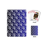 Pattern Floral Flowers Leaves Botanical Playing Cards Single Design (Mini)