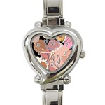 Abstract Boho Bohemian Style Retro Vintage Heart Italian Charm Watch