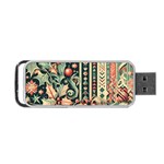 Winter Snow Holidays Portable USB Flash (Two Sides)