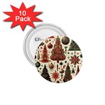 Christmas Decoration 1.75  Buttons (10 pack)