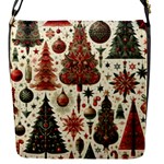 Christmas Decoration Flap Closure Messenger Bag (S)