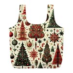 Christmas Decoration Full Print Recycle Bag (L)
