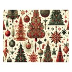 Christmas Decoration Premium Plush Fleece Blanket (Large)
