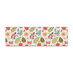 Background Pattern Flowers Design Leaves Autumn Daisy Fall Sticker Bumper (100 pack)