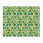 Leaves Tropical Background Pattern Green Botanical Texture Nature Foliage Small Glasses Cloth
