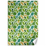 Leaves Tropical Background Pattern Green Botanical Texture Nature Foliage Canvas 20  x 30 
