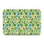 Leaves Tropical Background Pattern Green Botanical Texture Nature Foliage Plate Mats