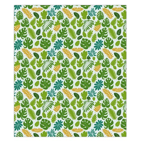 Leaves Tropical Background Pattern Green Botanical Texture Nature Foliage Duvet Cover Double Side (California King Size) from UrbanLoad.com Front