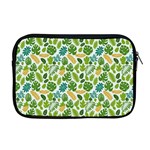 Leaves Tropical Background Pattern Green Botanical Texture Nature Foliage Apple MacBook Pro 17  Zipper Case