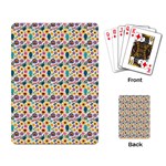 Floral Flowers Leaves Tropical Pattern Playing Cards Single Design (Rectangle)