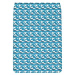 Blue Wave Sea Ocean Pattern Background Beach Nature Water Removable Flap Cover (S)