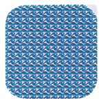 Blue Wave Sea Ocean Pattern Background Beach Nature Water Stacked food storage container