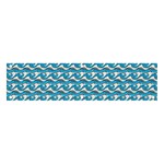 Blue Wave Sea Ocean Pattern Background Beach Nature Water Banner and Sign 4  x 1 