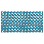 Blue Wave Sea Ocean Pattern Background Beach Nature Water Banner and Sign 4  x 2 