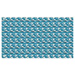 Blue Wave Sea Ocean Pattern Background Beach Nature Water Banner and Sign 7  x 4 