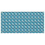 Blue Wave Sea Ocean Pattern Background Beach Nature Water Banner and Sign 8  x 4 
