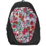 Flower Bloom Blossom Botanical Color Colorful Colour Element Digital Floral Floral Pattern Backpack Bag