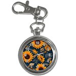 Flowers Pattern Spring Bloom Blossom Rose Nature Flora Floral Plant Key Chain Watches