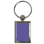 Cute sketchy monsters motif pattern Key Chain (Rectangle)