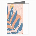 Summer Pattern Tropical Design Nature Green Plant Greeting Card