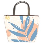 Summer Pattern Tropical Design Nature Green Plant Bucket Bag