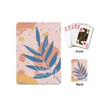 Summer Pattern Tropical Design Nature Green Plant Playing Cards Single Design (Mini)