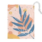 Summer Pattern Tropical Design Nature Green Plant Drawstring Pouch (5XL)