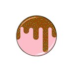Ice Cream Dessert Food Cake Chocolate Sprinkles Sweet Colorful Drip Sauce Cute Hat Clip Ball Marker