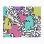 Lines Line Art Pastel Abstract Multicoloured Surfaces Art Small Glasses Cloth