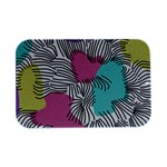 Lines Line Art Pastel Abstract Multicoloured Surfaces Art Open Lid Metal Box (Silver)  