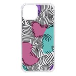 Lines Line Art Pastel Abstract Multicoloured Surfaces Art iPhone 14 TPU UV Print Case