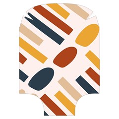 Boho Bohemian Style Design Minimalist Aesthetic Pattern Art Shapes Lines Luggage Cover (Medium) from UrbanLoad.com Back