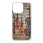 Music Notes Score Song Melody Classic Classical Vintage Violin Viola Cello Bass iPhone 13 Pro TPU UV Print Case