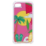 Ocean Watermelon Vibes Summer Surfing Sea Fruits Organic Fresh Beach Nature iPhone SE