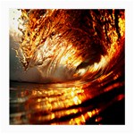 Wave Art Mood Water Sea Beach Medium Glasses Cloth (2 Sides)