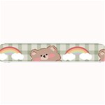 Bear Cartoon Pattern Strawberry Rainbow Nature Animal Cute Design Small Bar Mat