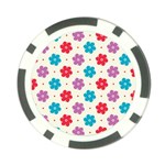 Abstract Art Pattern Colorful Artistic Flower Nature Spring Poker Chip Card Guard